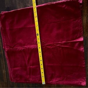 100% Cotton Napkins 6 - Burgundy Colored